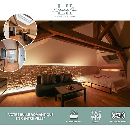 Evasion Chic, Et Sauna Sous Les Toits アパート *