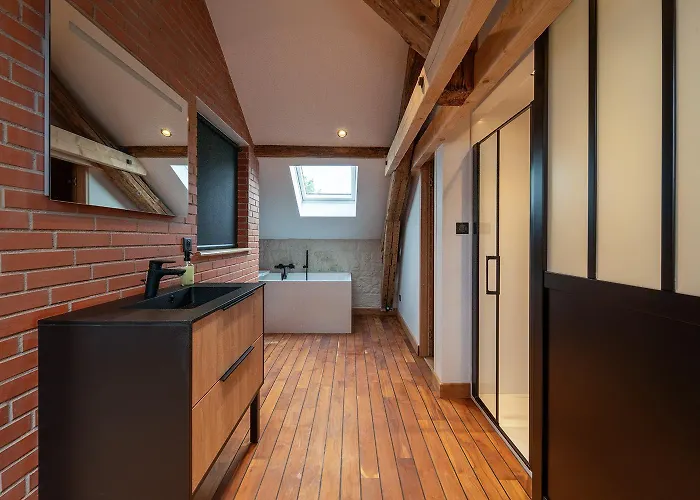 Evasion Chic, Et Sauna Sous Les Toits Apartament *